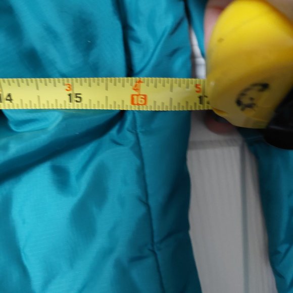 KUHL Born In The Mountains Women's Sz Small Aqua Long Jacket Pertrex/Permaloft - Picture 12 of 16